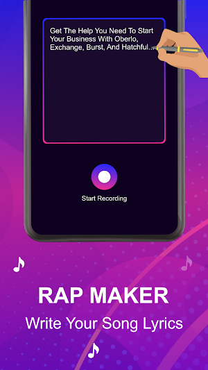 Rap Music Studio with beats - Rap Maker Screenshot 3