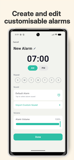 GetUP Alarm Screenshot 1