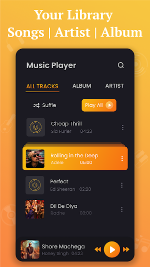 Music Player, Mp3 Player Screenshot 2