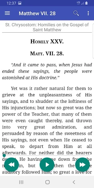 Homilies on Matthew by St Chrysostom (audiobook) 3 Screenshot 1
