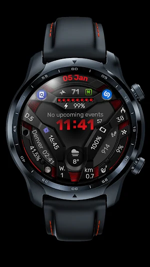 Digital Watch Face CRC089 Screenshot 0