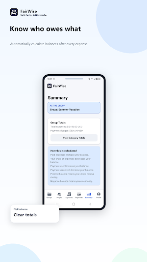 FairWise Screenshot 3