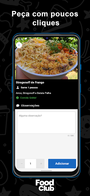 Food Club Screenshot 2