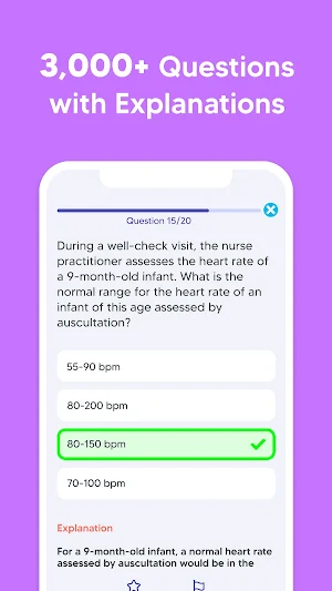 FNP Exam Prep Test Practice Screenshot 1