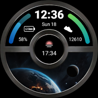 Space Window watch face