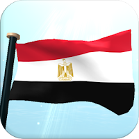 Egypt Flag 3D Free Wallpaper