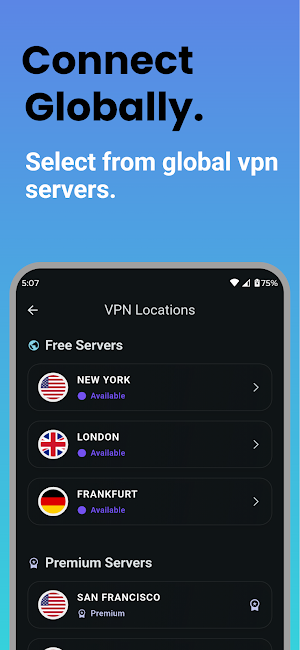 Safepass VPN – Secure & Fast Screenshot 3