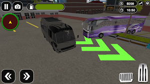 Mini Coach Bus Driving Screenshot 3