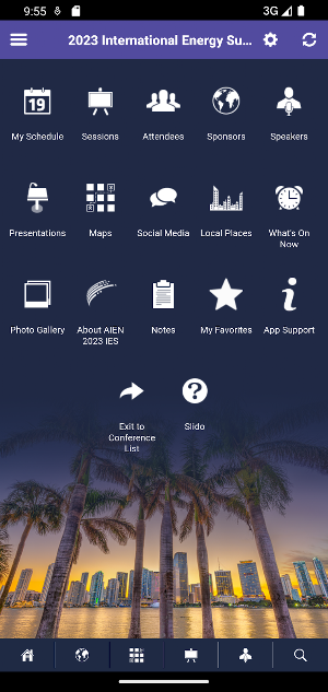 AIEN Events Screenshot 1
