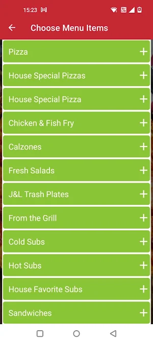 J&L Pizza Screenshot 3