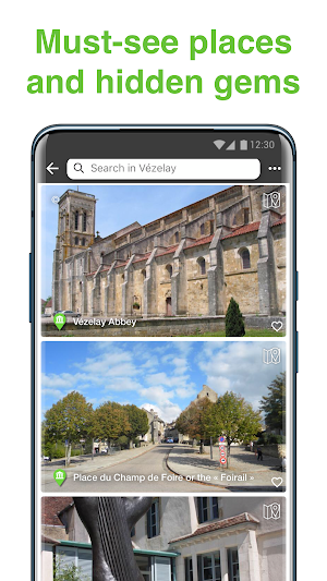 Vezelay SmartGuide - Audio Guide & Offline Maps Screenshot 2