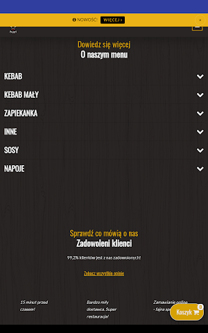 Kebab u Pajdy Siemianowice Śl. Screenshot 2