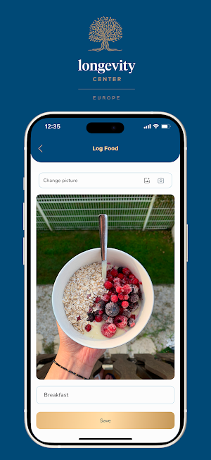 Longevity Diet Tracker Screenshot 1