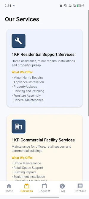 KP Services Screenshot 0