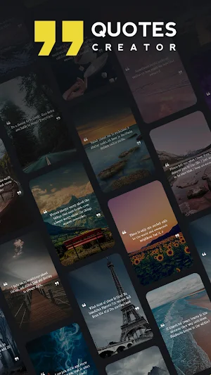 Inspirational Quotes Creator Screenshot 0
