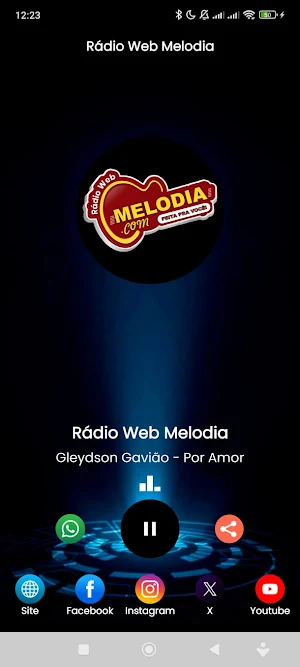 Rádio Web Melodia Screenshot 0