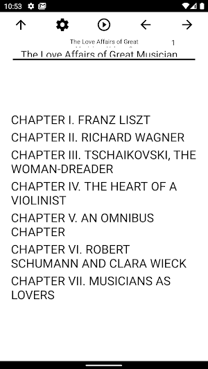 Book, The Love Affairs of Great Musicians, Vo... Screenshot 0