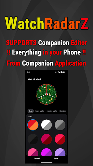 WatchRadarZ : Balls Radar Screenshot 2