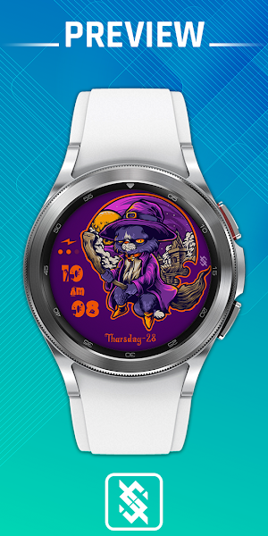 BFF47 - Halloween Cat Witch Screenshot 0