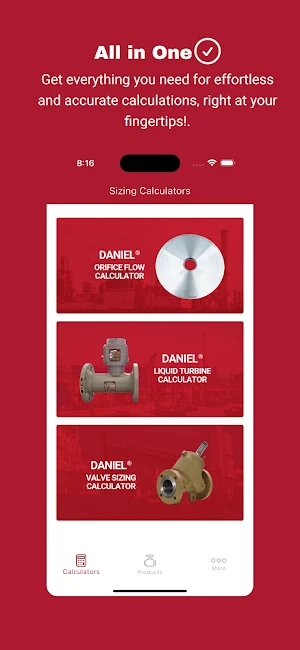 Daniel® Measurement Apps Screenshot 1