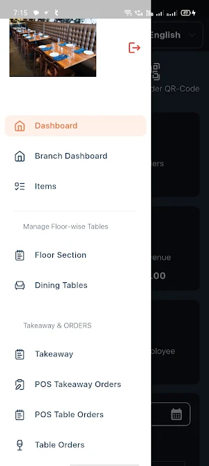 Nexamenu Admin Screenshot 1