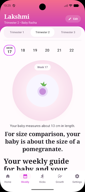 PregnancyTracker Screenshot 1