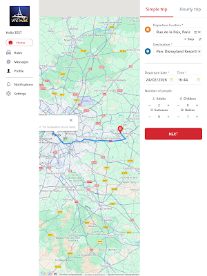 Private Driver Paris Screenshot 3