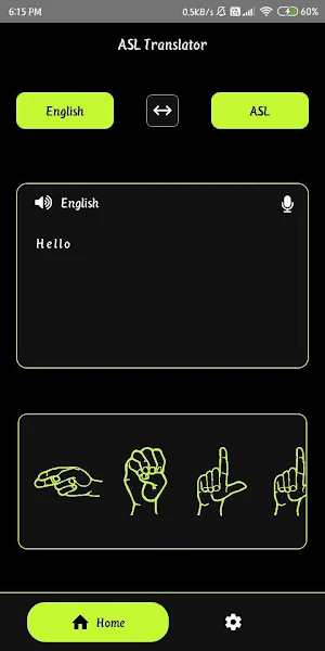 ENG <-> ASL Translator Screenshot 0