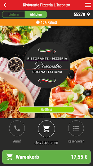 Ristorante Pizzeria L`incontro Screenshot 0