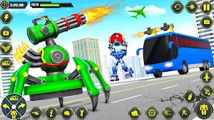 Octopus Transformer Robot Game Screenshot 1