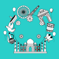 Bharat Sticker