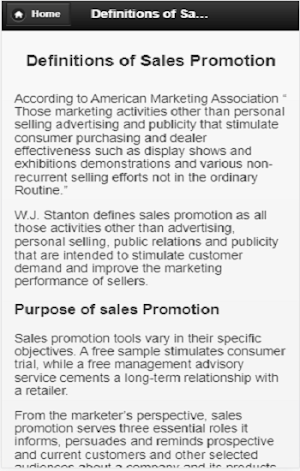 Sales promotion Screenshot 2