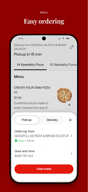 Goodfellas Pizza Decatur Screenshot 2