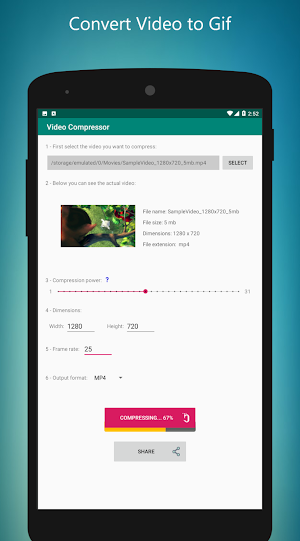 Video Compressor: Reduce Video Size - Shrink Size Screenshot 3