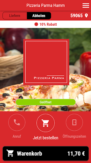 Pizzeria Parma Hamm Screenshot 0