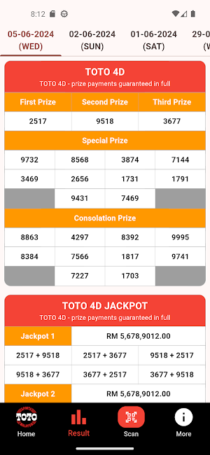 Sports Toto - Official App Screenshot 2