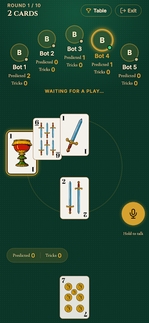 Bazas: cards with friends Screenshot 2