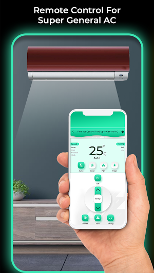 Remote Control For Super General AC Screenshot 1