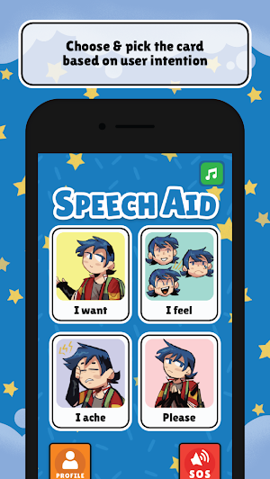 Speech Aid & Assistant App Screenshot 1