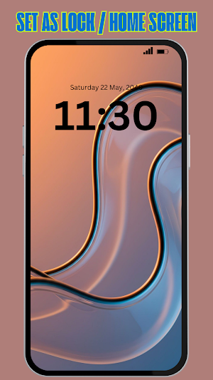 Liquid Glass Wallpaper 4K Screenshot 3