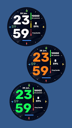 Big Digital 2 Watch Face Screenshot 1