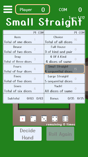 Yacht Dice Online Screenshot 1