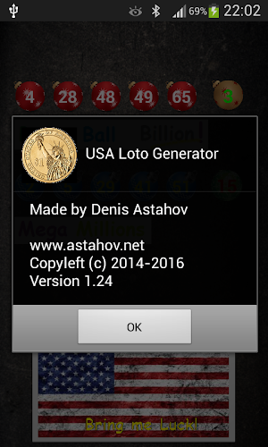 Winner Power Ball MegaMillions Screenshot 2