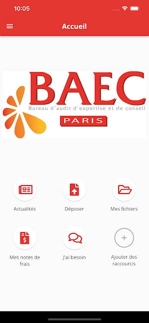 BAEC PARIS Screenshot 1