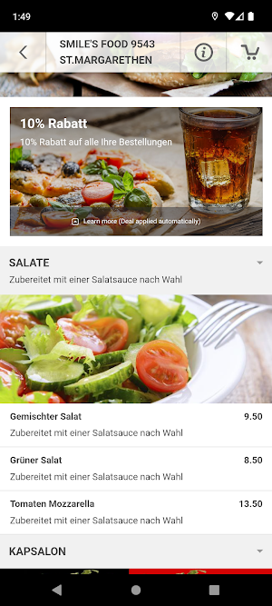 Smile's Food St.Margarethen TG Screenshot 0