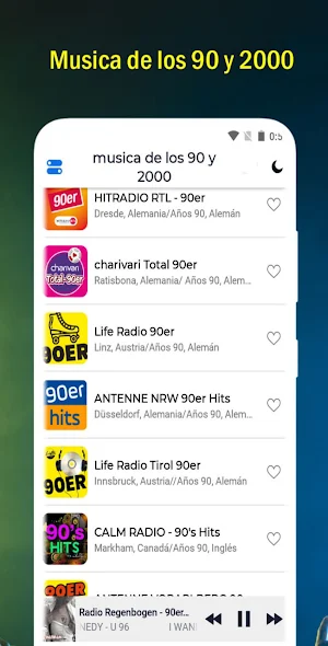 80s 90s 2000s Music Screenshot 2