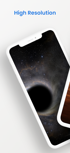 Black Hole Live Wallpaper HD Screenshot 2