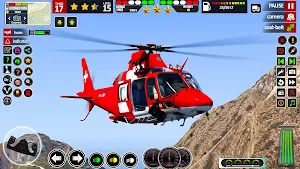 Rescue Helicopter Flying Game Screenshot 1