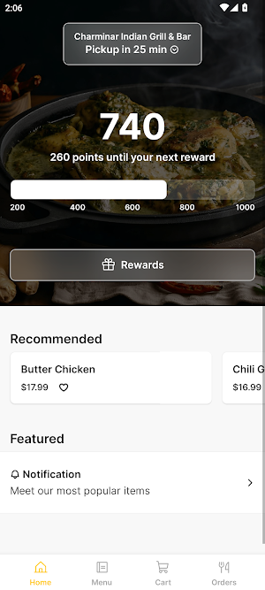 Charminar Indian Grill & Bar Screenshot 0