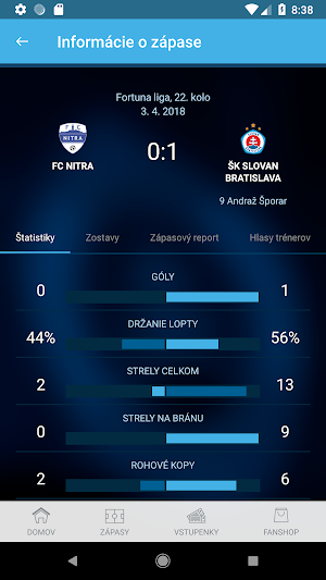 ŠK Slovan Bratislava Screenshot 2